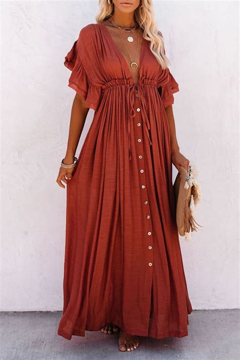 1. Classic and Elegant: The A-Line Maxi Dress