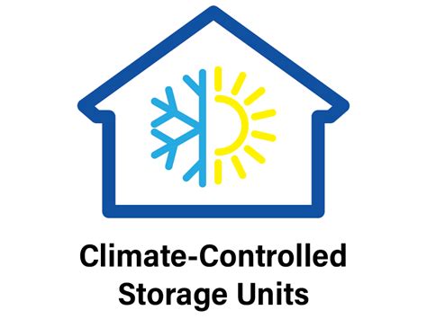 1. Climate-Controlled Units: