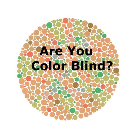 1. Color Blindness: