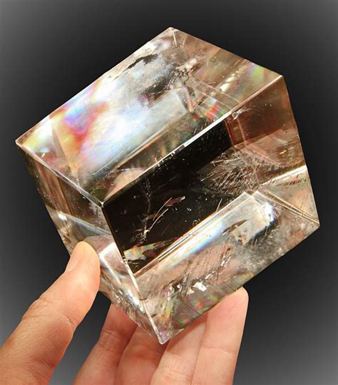 1. Colorless Calcite (Iceland Spar)