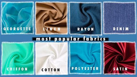 1. Colors and Fabrics