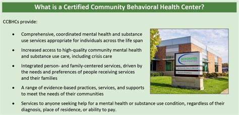 1. Community Mental Health Centers