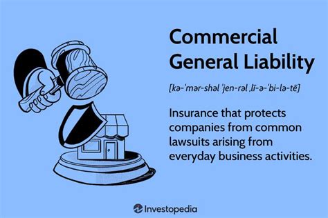 1. Comprehensive General Liability Insurance (CGL)