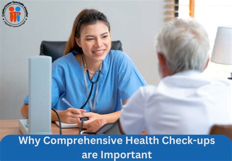 1. Comprehensive Health Check-ups