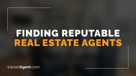 1. Contact a Reputable Real Estate Agent: