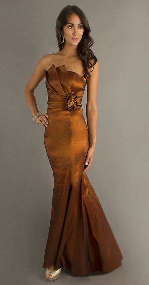 1. Copper Mermaid Dress