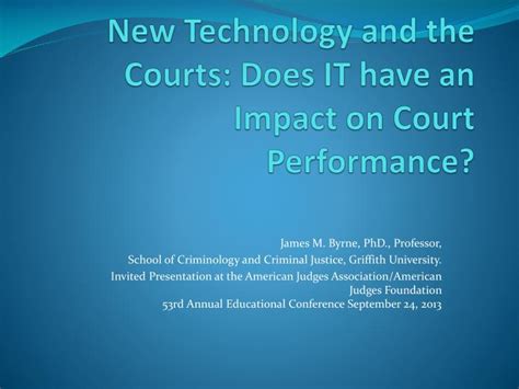 1. Court Performance: