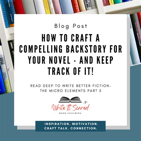 1. Craft a Compelling Backstory: