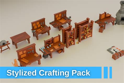 1. Crafting Stations: