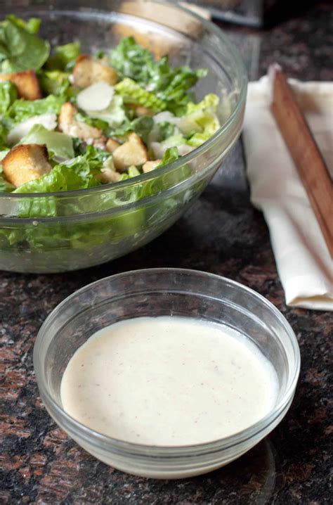 1. Creamy Caesar Dressing