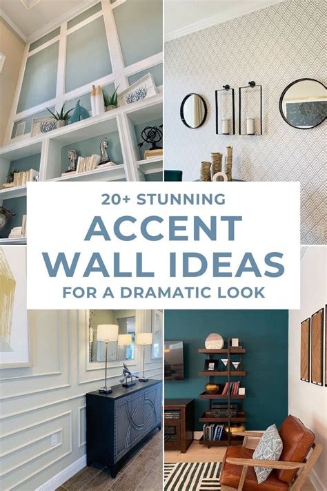 1. Create a Dramatic Accent Wall: