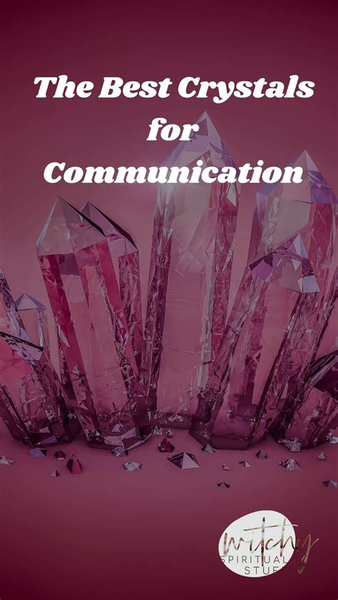 1. Crystals of Communication: