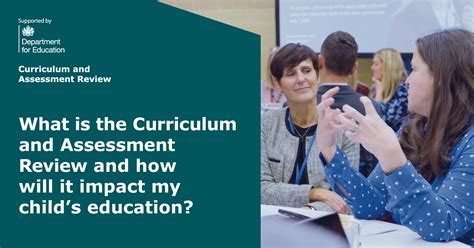 1. Curriculum and Assessment: