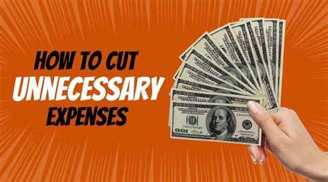 1. Cut Back on Unnecessary Expenses: