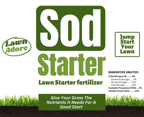 1. Decoding the Power of Sod Starter Fertilizer