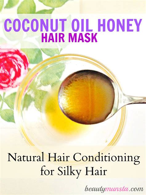 1. Deep Conditioning Treatment with Coconut Oil and Honey: