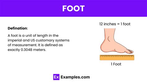 1. Definition of a Foot