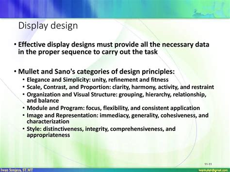 1. Design Clarity and Distinctiveness: