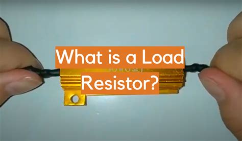 1. Determining the Required Load Resistance