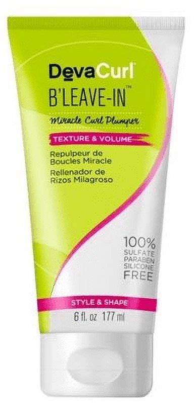 1. DevaCurl B'Leave-In Miracle Curl Plumper