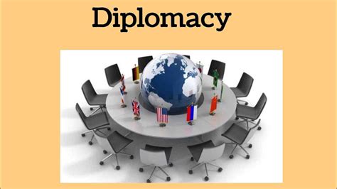 1. Diplomacy and Foreign Service