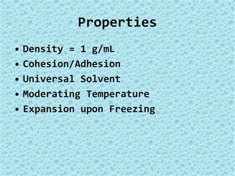 1. Direct Conversion for Water and Other Substances with a Density of 1 g/mL