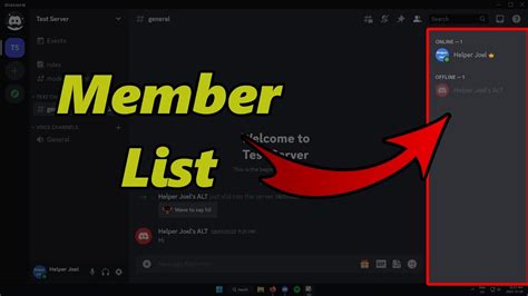 1. Discord Membership: