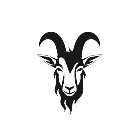 1. Distinctive Goat Logo: