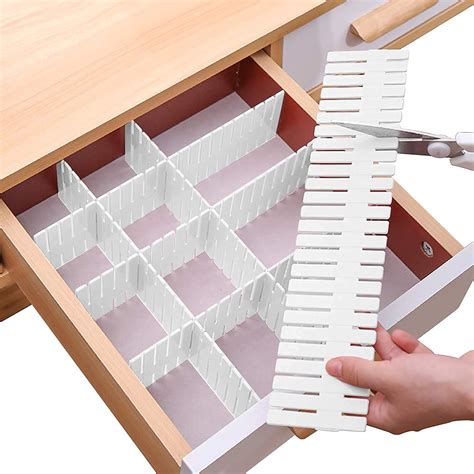 1. Drawer Dividers: The Classic Compartmentalizer