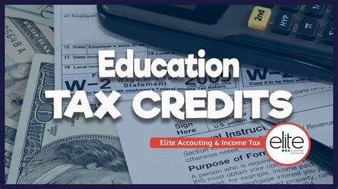 1. Education Tax Credit