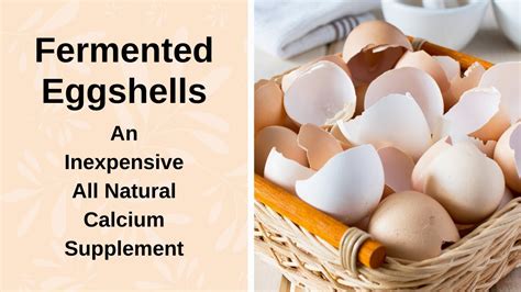 1. Eggshells: Nature's Calcium Booster