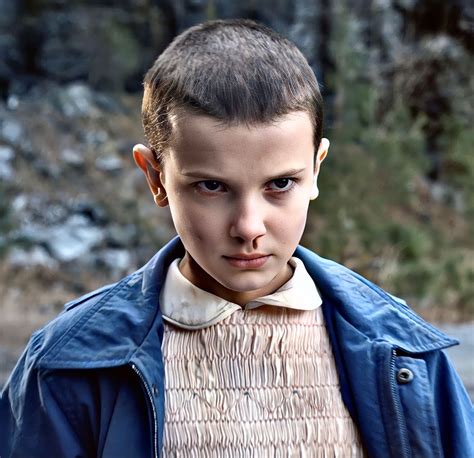 1. Eleven from "Stranger Things"