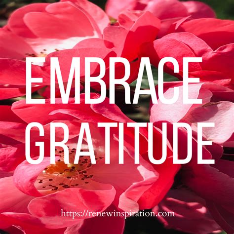 1. Embrace Gratitude: