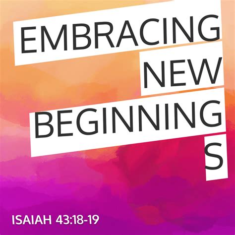 1. Embracing New Beginnings