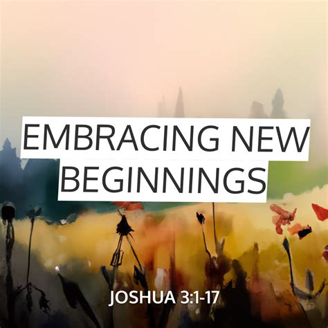 1. Embracing New Beginnings: