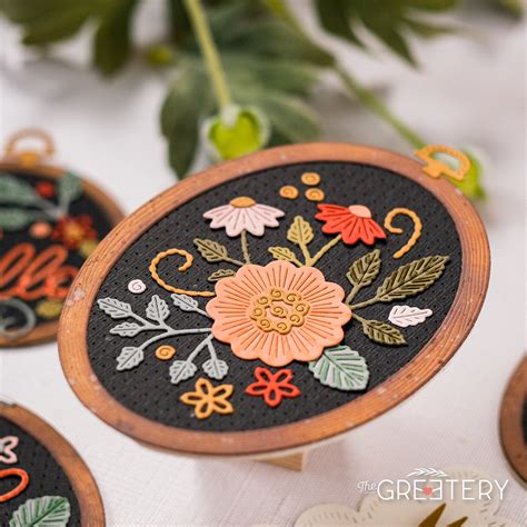 1. Embroidered Blooms: