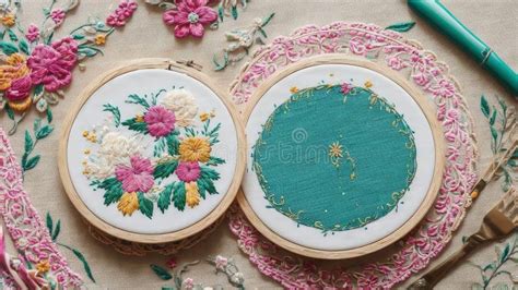 1. Embroidered Delicacy: