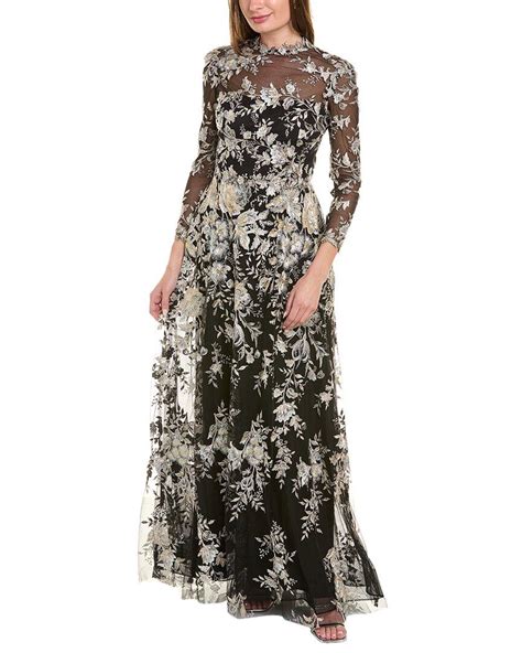 1. Embroidered Lace Gown