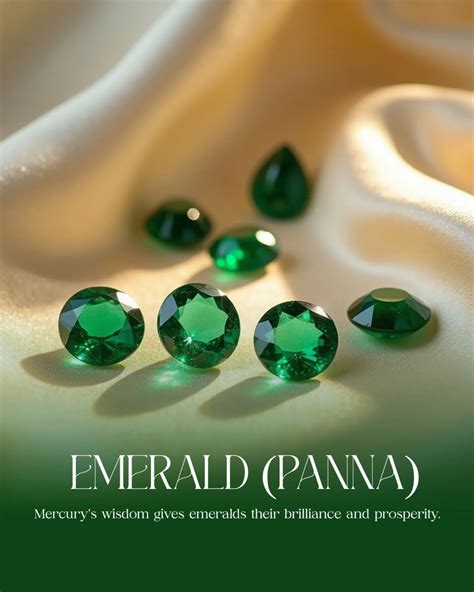 1. Emerald: The Stone of Abundance and Harmony