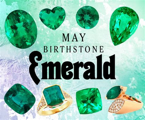 1. Emerald (Birthstone):