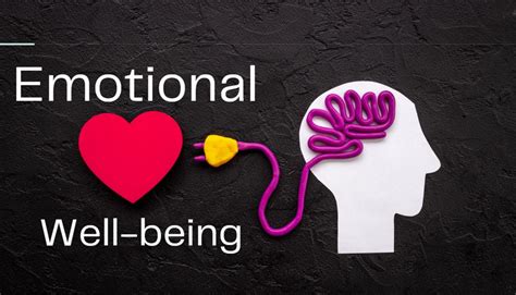 1. Emotional Well-being: