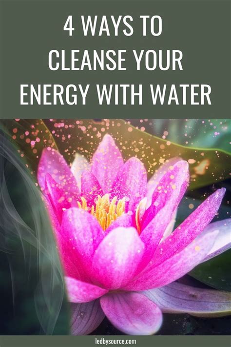 1. Energy Cleansing: