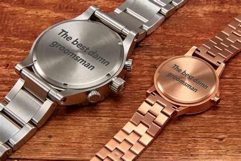 1. Engraved Watch: