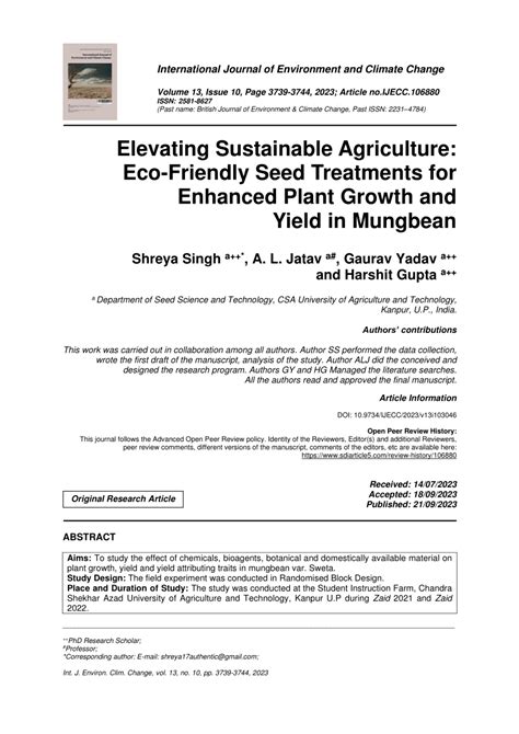 1. Enhanced Plant Growth and Yield: