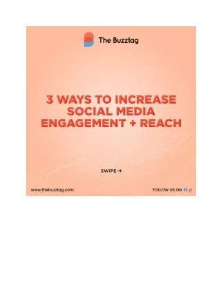 1. Enhanced Social Media Reach and Engagement: