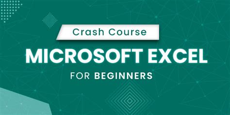 1. Excel Crash Course: From Beginner to Pro