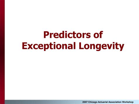 1. Exceptional Longevity: