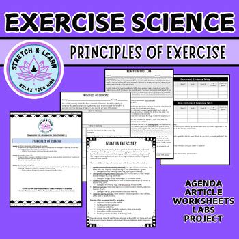 1. Exercise Science