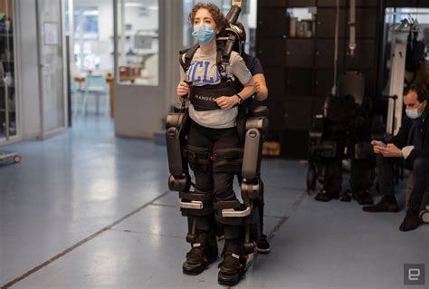 1. Exoskeleton Suit for Paraplegics