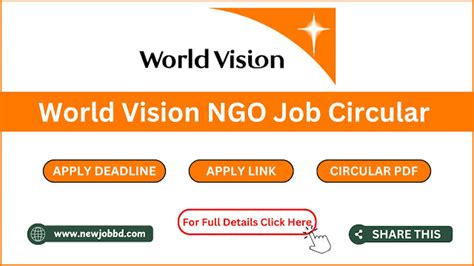 1. Explore World Vision Careers and Apply Online